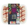 Sainsbury's British Pork Chipolatas Wrapped in Bacon, Taste the Difference x6 260g