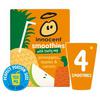 Sainsbury's Innocent Kids Smoothies, Pineapples, Apples & Carrots 4x150ml