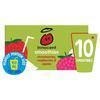 Sainsbury's Innocent Kids Smoothies, Strawberries, Raspberries & Apples 10x150ml