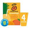 Sainsbury's Innocent Kids Smoothies, Oranges, Mangoes & Pineapples 4x150ml