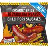 Iceland 10 Scarily Spicy Carolina Reaper Chilli Pork Sausages 500g