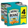 Sainsbury's Heinz No Added Sugar Beans in a Rich Tomato Sauce 4x415g