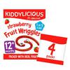 Sainsbury's Kiddylicious Strawberry Wriggles Snack 48g 12 Month+