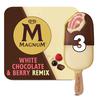 Magnum White Chocolate & Berry Remix Ice Cream 3X85ml