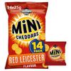 Jacob'S Jacobs Mini Cheddar Red Leicester 14 Pack 350G
