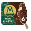 Magnum Mini Vegan Classic Vanilla & Almond 6 Pack 330Ml