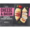 Cheese and Bacon Wrapped Chicken Breasts 380g