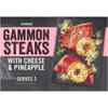 Iceland Gammon Steaks with Cheese and Pineapple 345g