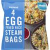 Iceland 4 Egg Fried Rice Steam Bags 500g