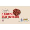 Morrisons Savers 8 British Beef Burgers 