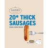 Morrisons Savers 20 Thick Sausages