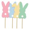Creative Party Easter Bunny Cupcake Picks