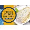 Iceland 2 Dusted Yellowfin Sole Fillets Lemon & Parsley 250g
