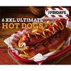 TGI Fridays 6 XXL Ultimate Hot Dogs 600g