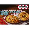 TGI Fridays 2 Cheese and Spring Onion Potato Skins 220g