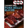 TGI Fridays 7 (Approx.) Honey BBQ Pork Belly Slices 400g