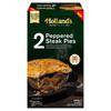 Holland's 2 Peppered Steak Pies 440g