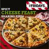 TGI Fridays Spicy Cheese Feast Sharing Pizza 490g