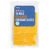 Iceland 10 Mild Coloured Cheddar Slices 250g