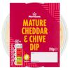 Morrisons Mature Cheddar & Chive Dip