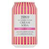 Tesco No Added Sugar Cream Soda 330Ml