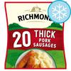 Richmond 20 Frozen Thick Pork Sausages 860G