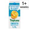 Tropicana Smooth Orange Juice With No Juicy Bits 1.7L