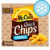 Mccain Quick Chips Crinkles 4 X 100G