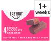 Lazyday 4 Vegan & Free From Belgian Chocolate Cake Bars 120G