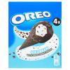 Oreo Ice Cream Cones 4 Pack 400Ml