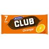 Mcvitie's Club Orange Milk Chocolate Biscuit Bars 7X22g