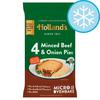 Holland' S 4 Minced Beef & Onion Pies