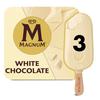 Magnum White Chocolate Ice Cream Sticks 3X100ml
