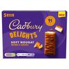 Cadbury Delights Soft Nougat Orange & Caramel 5X22g