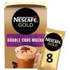 Nescafe Gold Double Chocolate Mocha Coffee Sachets 8X20.9G