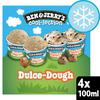 Ben & Jerry's Cookie Dulce Dough Ice Cream 4 X 100Ml