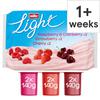 Muller Light Red Fruit Assorted Fat Free Yogurt 6X140g