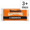 Warburtons Gluten Free Crumpets 4 Pack