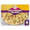 Patak's 4 Flame Baked Garlic & Coriander Mini Naan Breads