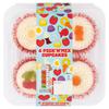 The Cake Crew Pick & Mix Cupcakes 4 Pack