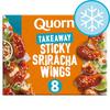 Quorn 8 Vegan Sticky Sriracha Wings 253G