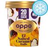 Oppo Brothers 12 Salted Caramel Ice Cream Balls 168Ml