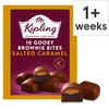Mr Kipling Gooey Brownie Bites Salted Caramel 10 Pack