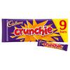 Cadbury Dairy Milk Crunchie Chocolate Barsx9 235G
