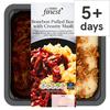 Tesco Finest Bourbon Pulled Beef With Creamy Mash 400G