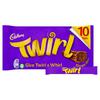 Cadbury Twirl Chocolate Bars 10 Pack Multipack 215G