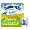 Ambrosia Low Fat Custard 4 X 125G