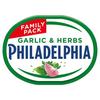 Philadelphia Garlic & Herbs Soft Cheese 280G