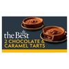 Morrisons The Best Chocolate & Caramel Twin Tarts