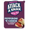 Attack A Snak Pepperoni And Cheese Wrap Kit